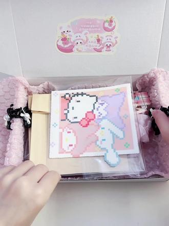 “当够了甜美标兵?”我把三丽鸥的“累趴”版做出来了
#三丽鸥拼豆 #挂件 #拼豆打包 #拼豆