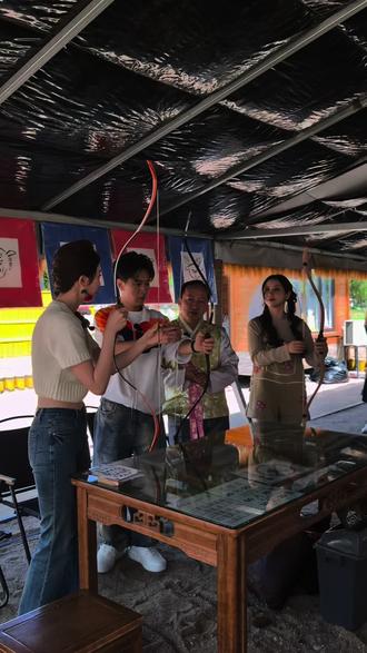 吉林卫视《东北超好吃》拍摄花絮#王宁#高秋梓