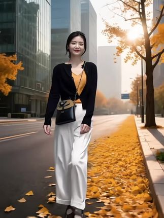宝子们。渐渐的天气冷冷变冷了 还没赚到外套的钱,就到了穿外套的季节,好像什么事都还没来得及去做,一年就要过去了,都希望岁月温柔 可岁月又曾饶过谁点击这里👇👇👇👇👇#早秋季新款时尚#这也太好看了 #气质女神穿搭 #高级感穿搭 #优雅气质 #上热门话题🔥🔥🔥