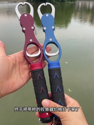 铝合金带称控鱼器,钓大鱼必备神器!#控鱼器 #渔具用品 #渔具配件 #垂钓小配件 #路亚