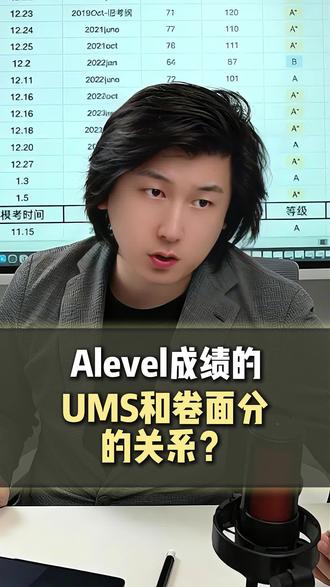 Alevel学科成绩的UMS和卷面分到底要怎么算?#Alevel课程#国际课程#考试局