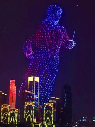 2026.1.31重庆南滨路无人机秀