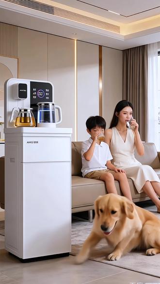 夏新冷热两用智能茶吧机 #茶吧机#饮水机#多喝水#冷热两用饮水机#即热饮水机@巨量千川 @DOU+小助手 可遥控、声控、触屏操作哦,冷热水随心喝,还可以保温