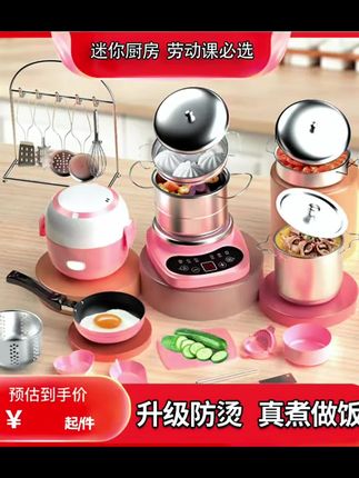 这么好玩的#真煮迷你厨房玩具,孩子一玩就上瘾怎么玩都不腻!#动手动脑#益智玩具#突破次元壁