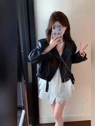 #酷女孩穿搭 #这也太好看了 #辣妹穿搭 #机车风穿搭 #穿搭不重样