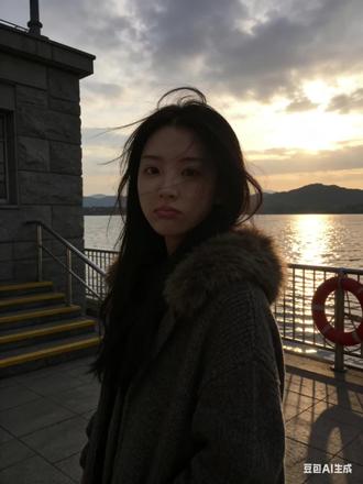 海边落日氛围感写真指令教程来咯#豆包ai#豆包出大片有两把刷子#海边氛围感#爆改#当我把自拍照发给豆包