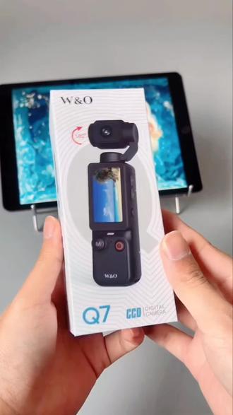 #W&O正品手持口袋相机4K超高清摄像机户外运动云台记录仪防抖团 #记录生活 #记录仪 #摄像机 #户外拍摄