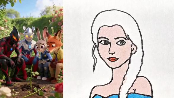 终于找到电子花了#简笔画@抖音小助手 @抖音创作者中心 @抖音青少年