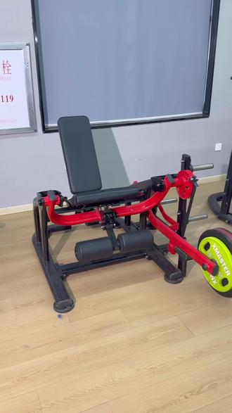 中轴挂片腿屈伸#健身器械 #工厂实拍视频 #铁馆 #健身房 #练腿