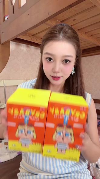 是谁这么幸运抽到了crybaby隐藏哈哈哈哈哈太开心了#crybaby #哭娃盲盒 #泡泡玛特 #盲盒