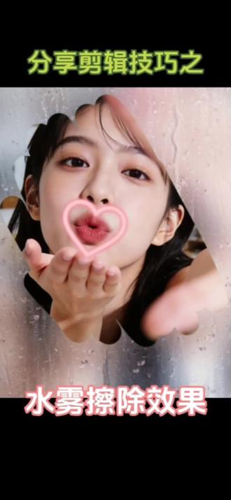 #爱剪辑爱生活 #创作者中心 #创作灵感 #剪辑教程 #水雾擦除 水雾擦除剪辑教程,新手学剪辑可练,可迅速掌握剪映界面