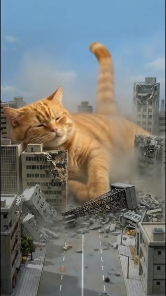 胖橘巨兽打奥特曼!把光线当逗猫棒玩😯
#猫咪 #奥特曼 #神奇动物在抖音 #胖橘 #猫咪打奥特曼