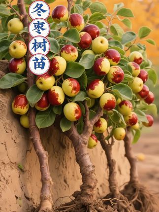 #冬枣树苗 #冬枣苗 #冬枣树 #冬枣种植 #果树苗
