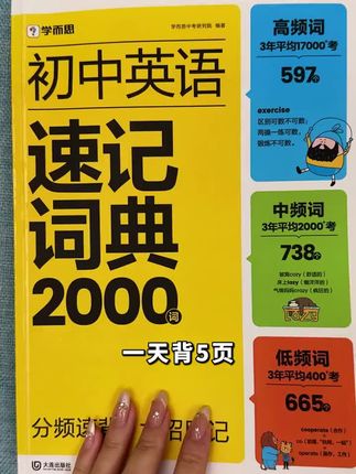 初中英语必考的2000词来啦,有方法的帮孩子快速的提升初中英语