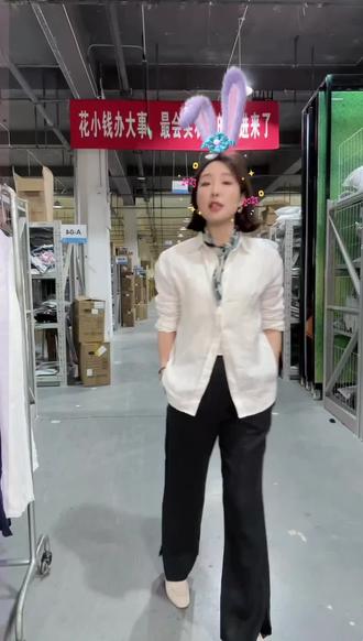 墨琼直播返场#裤子分享 #穿搭 #锦云汉麻 #女裤 @DOU+小助手