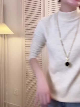 【现货+运费险】半高领加绒加厚螺纹打底衣秋冬款百搭纯色长袖修身#穿搭 #爆款热卖中 #好物推荐🔥 #穿越时空只想见你 #穿出自己的风格