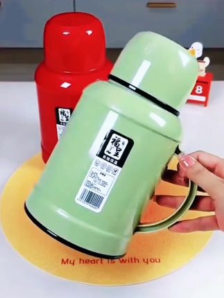 #发作品上热门 新款水壶内胆保温壶大容量家用开水瓶学生小热水壶高颜值#热水壶 #方便 #保温杯 #保温壶