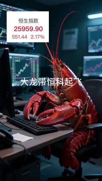 恒科终于止跌反弹,龙虾概念立功!5000点失而复得,底部区域已到,耐心等待放量突破,企稳反转就在眼前!#龙虾#恒生科技 #股民