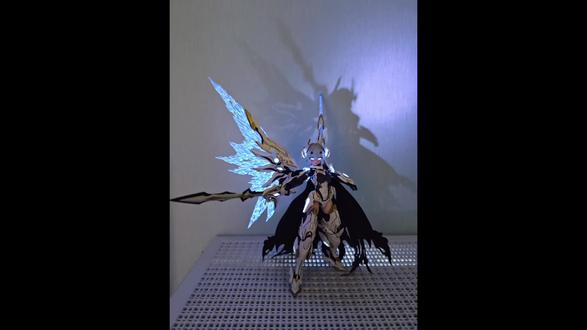 都问我荧光漆教程,那么我就做一个吧#模型制作 #涂装 #模型教程 #胶佬 #模玩