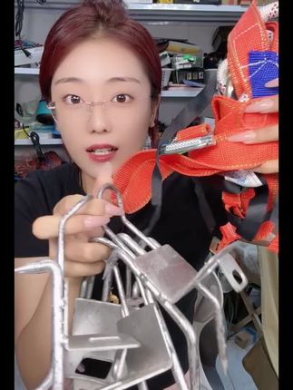 爬树神器上树加强版脚扎子防滑采摘#猫爪器#爬树神器 #爬树防滑爪#小陈五金优选 @我要上热门