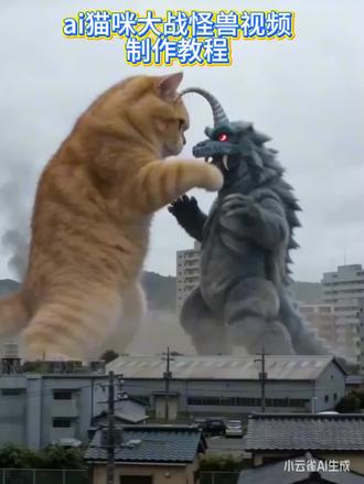 ai猫咪大战怪兽视频制作教程来了#小云雀AI #小云雀爆款马上成片 #小云雀seedance#猫咪大战怪兽 #猫咪打怪兽 小云雀ai怪兽教程 小云雀ai生成视频 小云雀ai怪兽打架 小云雀ai怪兽指令 萝卜纸巾猫咪 猫咪大战怪兽ai生成 猫咪大战怪兽ai提示词 猫咪大战怪兽ai特效教程 猫咪大战怪兽ai 猫咪大战怪兽ai照片 猫咪大战怪兽 猫咪打怪兽ai 猫咪大战怪兽ai图片指令 猫咪大战怪兽ai生成指令