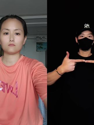 和 @孙建品 一起 #合拍 没有什么是我们所不能承受的,加油愿未来一切美好#助手抖音 #花样手势舞挑战