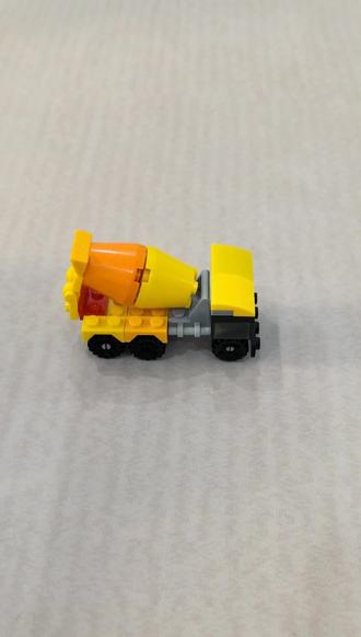 搅拌车积木拼装#积木 #小颗粒积木拼装 #乐高 #益智玩具#小朋友玩具