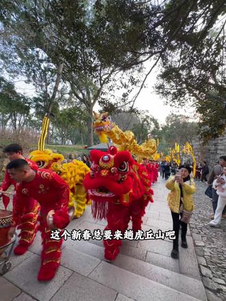 鱼灯引路,瑞狮贺岁,2026的好运,从虎丘山灯会开始。
#虎丘山#虎丘山灯会 #打卡虎丘山灯会寻好运 #虎丘首届春节灯会 #春节在虎丘赏花灯