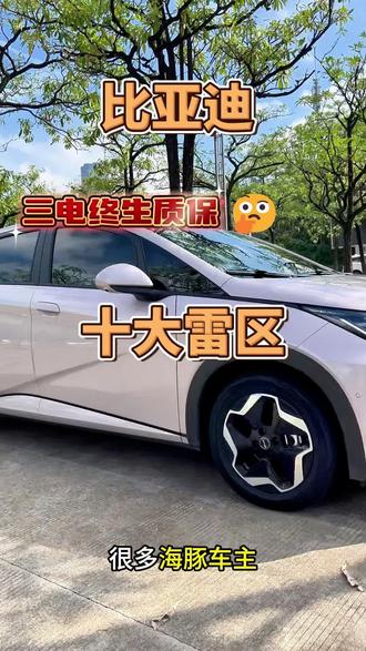 比亚迪质保的十大雷区,4S 店绝不会主动告诉你,十大雷区揭秘#比亚迪海豚 #比亚迪 #比亚迪海豚车主 #比亚迪质保 #比亚迪用车知识