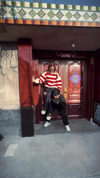 #肩上扛人 #弟弟扛姐姐 算了,和你们说不明白