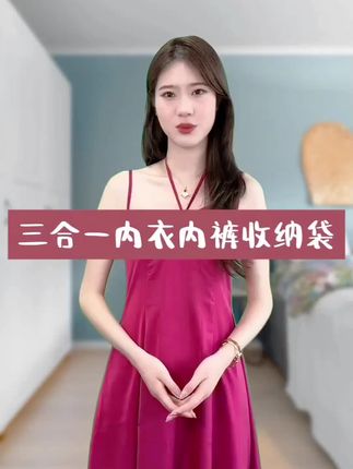 出门旅行收纳贴身内衣袜子太方便了、干净又卫生 #好物推荐🔥 #内衣收纳袋 #出差旅行必备 #开学必备@巨量千川