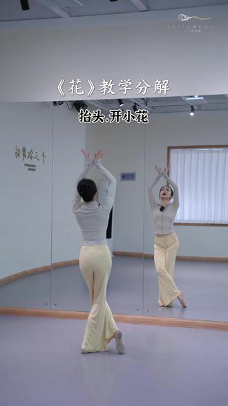 我曾是一朵花🌸超详细教学分解 编舞@肤白貌美zwxy #歌曲花 #我曾是一朵花 #舞蹈教学 #零基础舞蹈 #古典舞