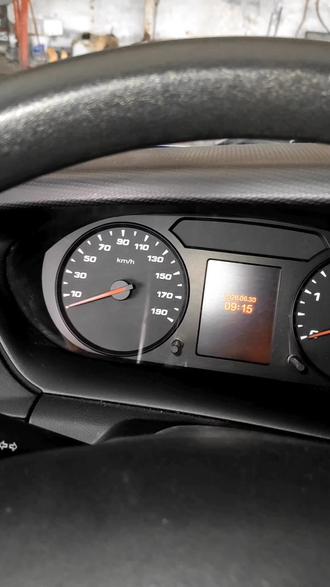 依维柯欧胜提示保养#保养灯复位