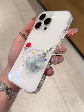调皮可爱的小象,好喜欢这种简单干净的感觉🥰#爱了爱了#手机壳推荐#这个手机壳真的长在我心巴上了