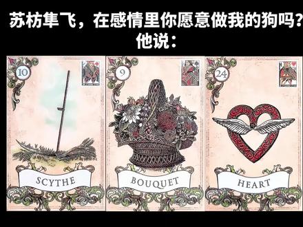 万般臣服,皆为深爱
传讯:在感情里,你愿意做对方(我)的狗吗?苏枋隼飞。
他说:10镰刀+9花束+24爱心
解读意思:
10 镰刀|自斩高傲,尽退周身壁垒
镰刀为断舍、为自裁、为主动摒弃。
于苏枋而言,他生来心智凛冽、城府自持,惯于权衡利弊、留存退路,以冷静为铠甲,以高傲为底色,执掌自我人生的全部节奏,从不向任何人俯首、示弱、妥协。
可在这段感情里,他是亲手执刃,斩去一身孤高。
他主动割裂了自己常年的自保机制、算计惯性与居高临下的掌控姿态,主动放弃了感情里的主导权、博弈权、退路权。
这不是被动被驯服,而是理智清明之下的自我选择:我愿为你卸下所有锋芒,自愿褪去所有高位,亲手为自己系上名为偏爱枷锁。
清醒、决绝、毫无逼迫,是他独有的、沉默又盛大的让步。
9 花束|俯首取悦,温柔全然予你
花束是示弱、是讨好、是私藏的温柔献赠。
褪去冰冷的理智外壳后,他不再疏离抽离、不再克制躲闪。
愿意放低身段、迁就心意、温柔奔赴,以最柔软的姿态贴合这份感情。
世人从未见过他谄媚、顺从、讨好的模样,不知这位冷静自持的人,也会心甘情愿围着一人打转,会主动取悦、会温柔迁就、会贪恋羁绊的温度。
这份温柔不是敷衍的情话,是他卸下防备后,独予一人的专属宠溺与迁就。
24 真心|灵魂沉溺,甘之如饴的全然归属
真心落牌,是整组牌阵最滚烫、最笃定的答案。
他所有的自斩锋芒、温柔示弱,皆源于灵魂深处最纯粹、最真切的爱意。
并非一时情动的新鲜感,亦不是权衡利弊的将就,是彻底的沉沦与认定。
哪怕姿态放低、哪怕舍弃自持、哪怕打破自己多年的行事准则,只要归宿是你,便万般值得,满心欢喜,乐在其中。
他清醒地看着自己打破原则、放弃高傲、俯首臣服,却心甘情愿,毫无悔意。
#雷洛曼 #苏枋隼飞梦女 #传讯