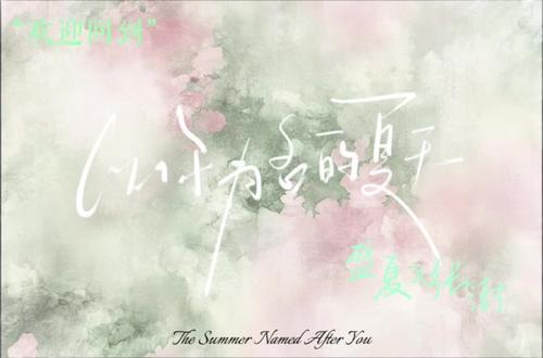 #以你为名的夏天 #小说剪辑
青春是场盛大的狂欢,在这个以你为名的夏天,我遇见了最美好的时光。