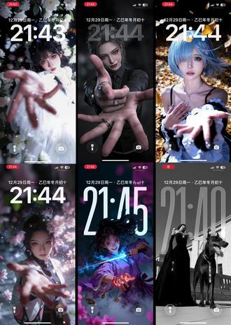 ios26裸眼3d壁纸 景深壁纸 遮挡时间壁纸 美女壁纸 壁纸分享 裸眼3d 高清壁纸 景深壁纸高清图 #锁屏壁纸 #壁纸 #ios26裸眼3d壁纸 #ios26 #壁纸分享