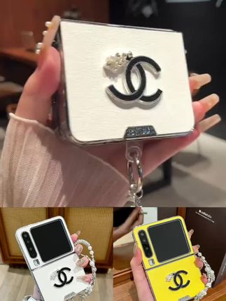 适用华为Pura x手机壳贴皮纯色双C手链pocket2折叠屏女款保护套#好物推荐🔥 #总有一款适合你 #你值得拥有