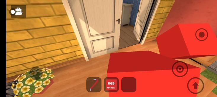 憤怒的鄰居藍色方塊獲得教程