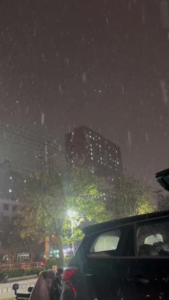 衡水下雪了 天气预报诚不欺我