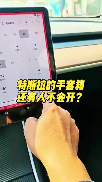 看完我的视频特斯拉的手套箱还有人不会开吗? #新能源汽车 #特斯拉 #新能源领航计划 #真实生活分享计划 #热门