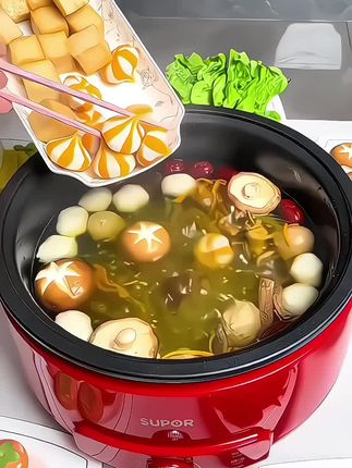 #苏泊尔电火锅 #家用大容量电火锅 #非常方便实用