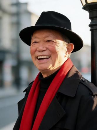 用豆包让外公当了一次电影男主!#豆包ai #用AI给家人生成质感大片 #豆包出大片有两把刷子 #豆包p图指令