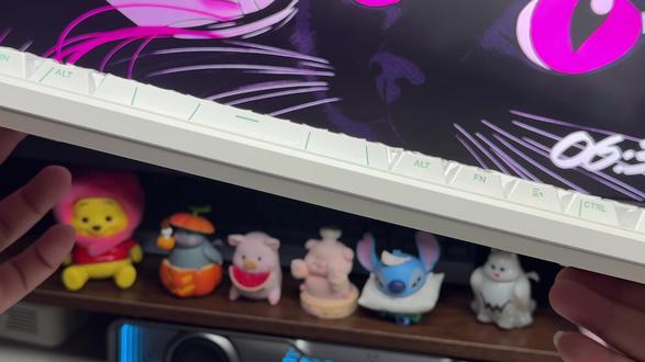 前行者V80 薄膜键盘 (100ro)非常适合办公名字的薄膜键盘#前行者#办公室 #好物推荐#桌搭#前行者V80