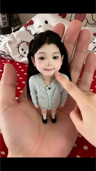 变可爱药水特效制作教程!变可爱药水特效 ai手掌迷你版#变可爱药水#变可爱药水特效#变可爱药水特效入口#剪映 #ai手掌迷你版