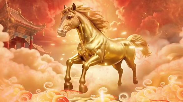 祝大家健康平安,财源广进,马年大吉!#马年祝福 #高清动态壁纸