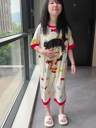 可爱的卡通连体睡衣赶紧给女儿来一套吧!#高品质童装 #儿童家居服 #好物推荐🔥 #童裝 #母婴好物