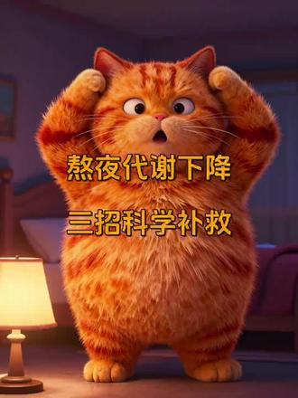 熬夜代谢下降?三招补救持续燃脂
#减肥 #减脂 #健康餐 #减脂技巧 #熬夜代谢下降