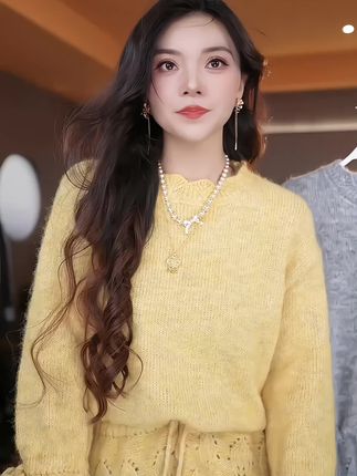 千屿的私服毛衣,版型巨好,而且超软糯的!#减龄气质 #慵懒风穿搭 #毛衣 #秋冬穿搭 #美出新高度