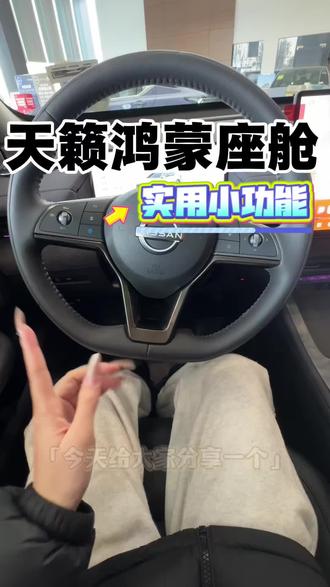 天籁鸿蒙座舱实用小功能#用车小知识 #天籁鸿蒙座舱
